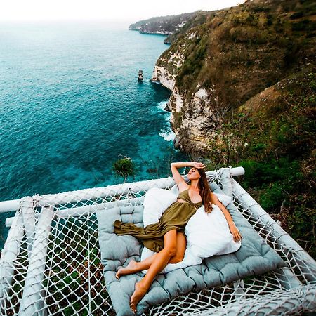 Tropical Glamping Nusa Penida Diamond Beach - Cliff Side Edge Pelilit Exterior foto