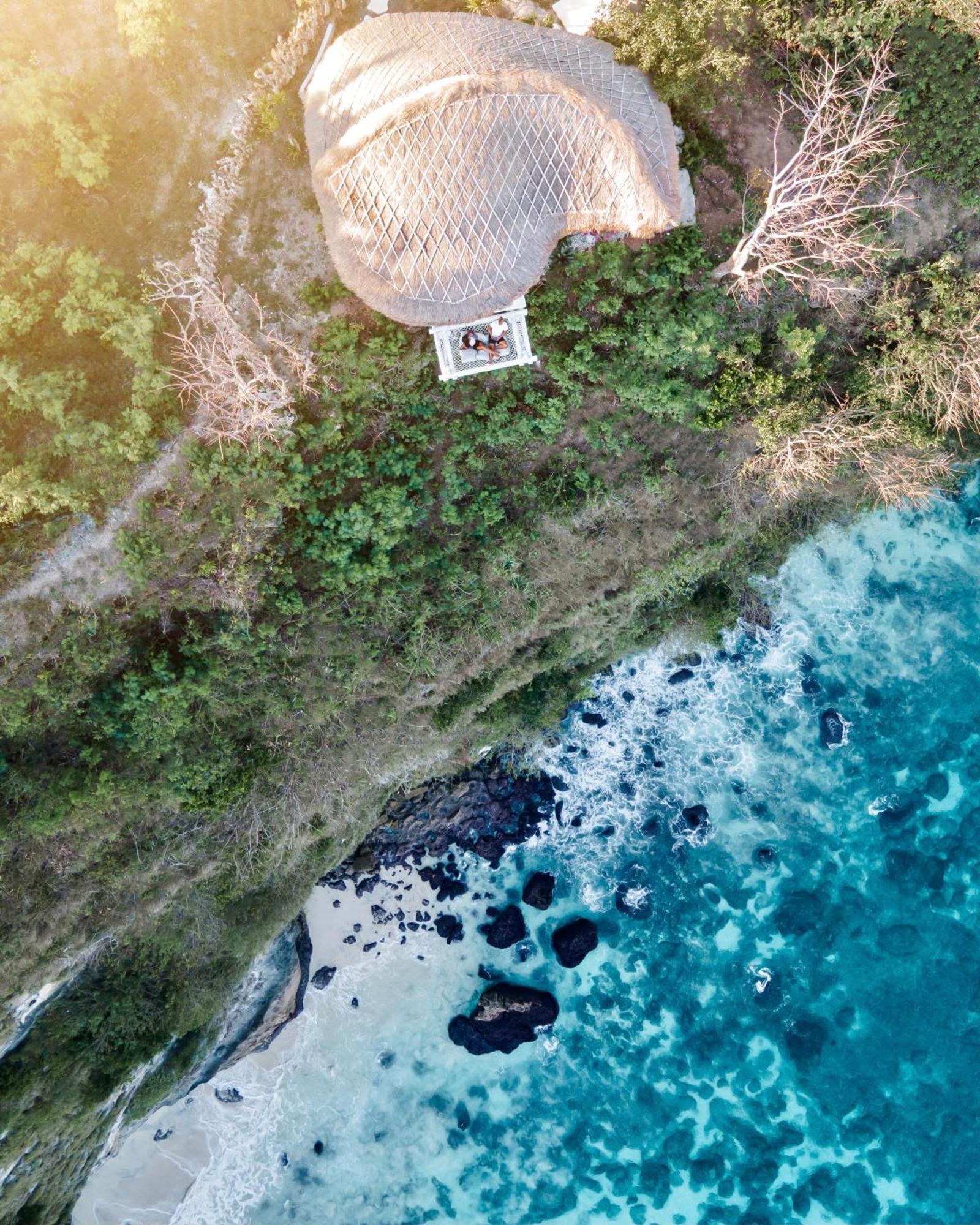 Tropical Glamping Nusa Penida Diamond Beach - Cliff Side Edge Pelilit Exterior foto