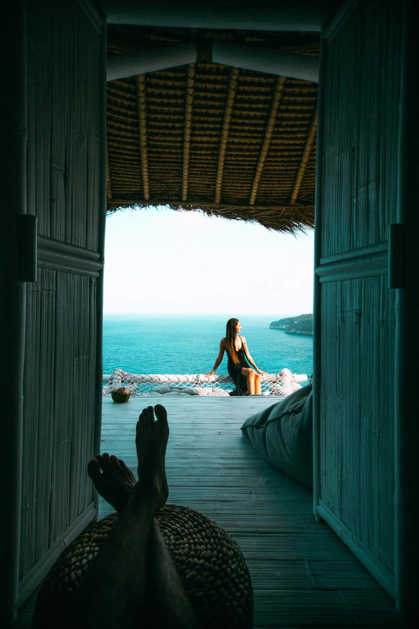 Tropical Glamping Nusa Penida Diamond Beach - Cliff Side Edge Pelilit Exterior foto