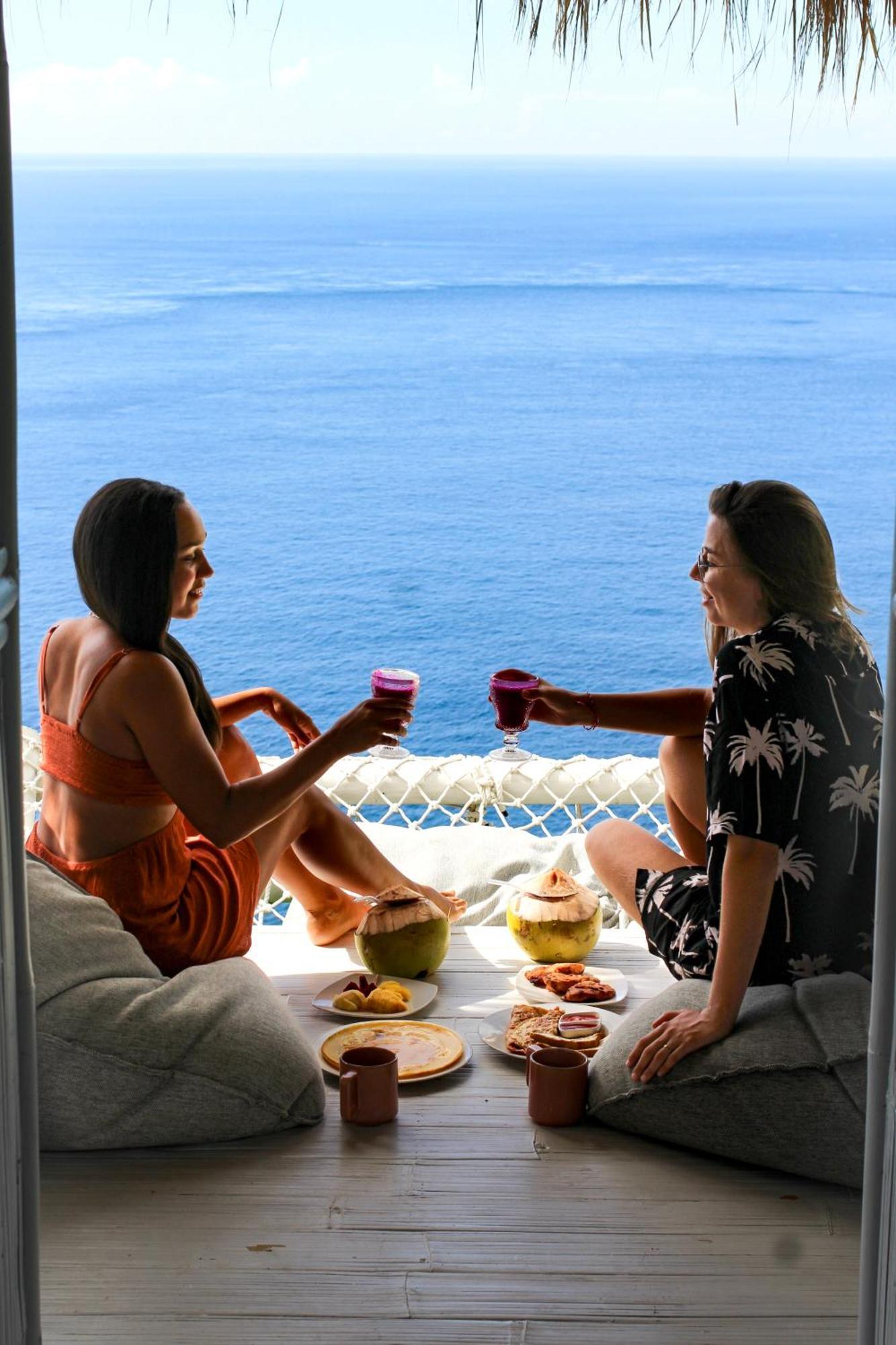 Tropical Glamping Nusa Penida Diamond Beach - Cliff Side Edge Pelilit Exterior foto